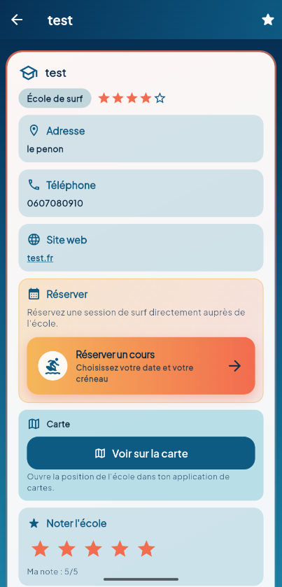 Fiche école